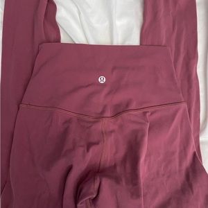 Lululemon Misty Merlot Align Legging